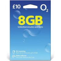 O2 Pay As You Go £10 - 8GB Data, Unlimited Minutes, Unlimited Text O2 Pay As You Go £10 - 8GB Data, Unlimited Minutes, Unlimited Text