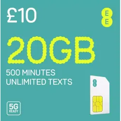 EE £10 Pay As You Go - Free EE £10 Pay As You Go - Free