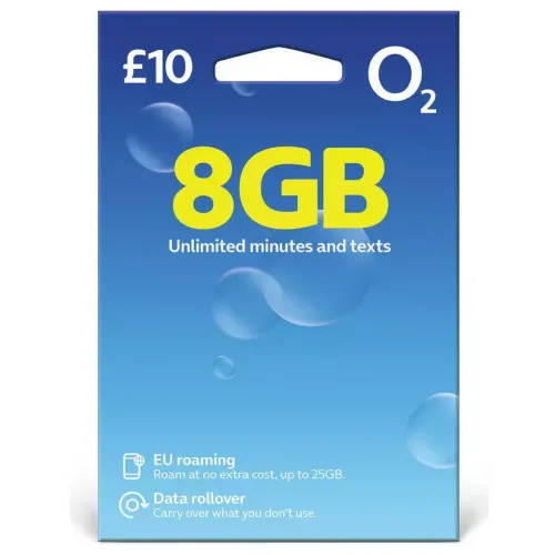 O2 £10 Pay As You Go - Free O2 £10 Pay As You Go - Free