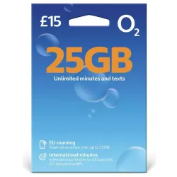 O2 £15 Pay As You Go - Free O2 £15 Pay As You Go - Free